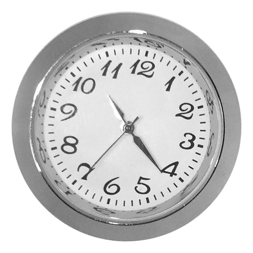 Inserto De Reloj Con Números Negros Diámetro De Argén