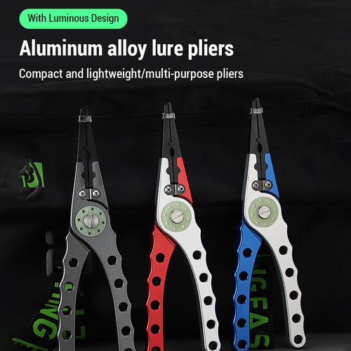 Alicates De Pesca De Aluminio Con Gancho O Anillo Abierto Mu