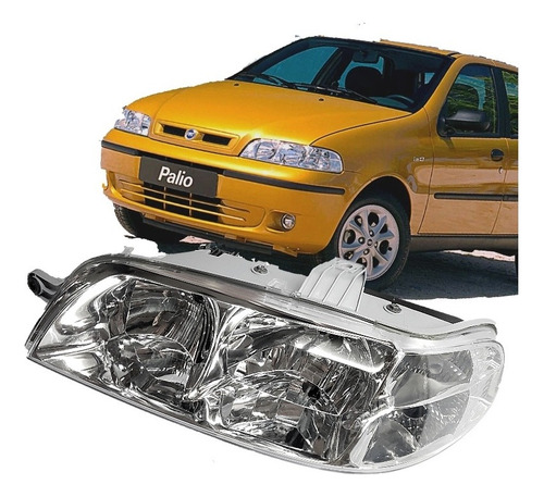 Optica Fiat Palio Siena Fire 2001 2002 2003 2004 2006 Izq.