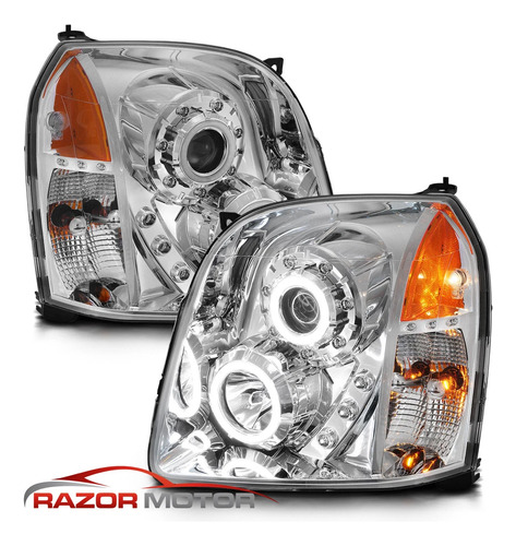 Faros Delanteros De Halógeno Para Gmc Yukon Xl 2007-2014 Ambos Lados