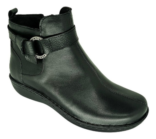 Botas Botitas Cavatini Cuero Mujer Samy