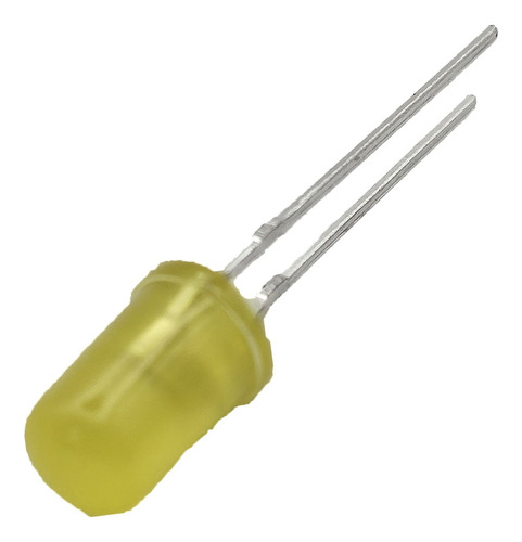 Led Amarillo 5mm Opaco (100 Piezas)