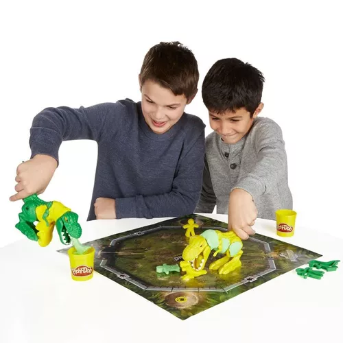 Jogo dos Dinossauros Jurassic World Play-Doh Hasbro 