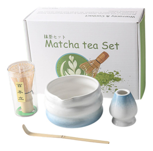 Matcha Watch And Bowl Idea De Regalo Única Gradiente Azul
