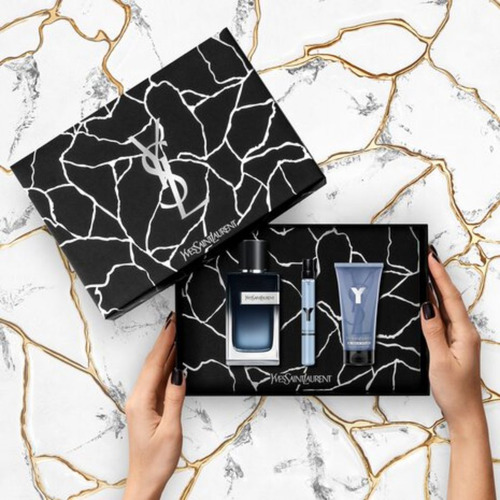 Ysl & Edp: 100 ml, tamaño de viaje de 10 ml y ducha de 50 ml