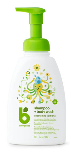 Shampoo 2 En 1 - Manzanilla Verbena (16oz) Babyganics