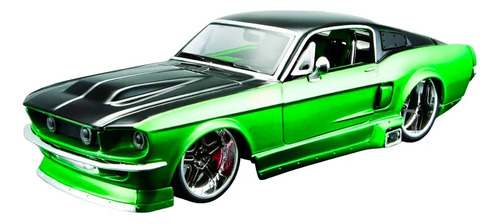 Auto Maisto Assembly Escala 1/24 1967 Ford Mustang Gt Verde