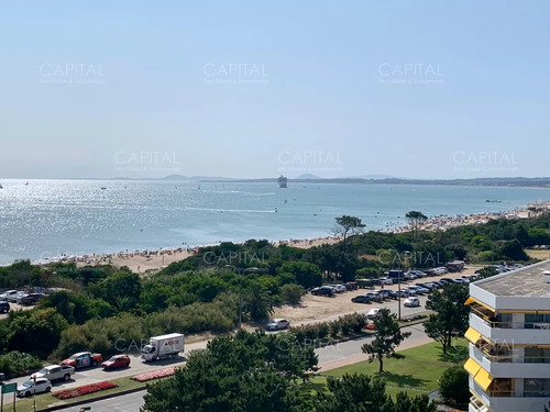 Coral Tower Punta Del Este Apartamento Lateral Con Vista Al Mar De Playa Mansa 