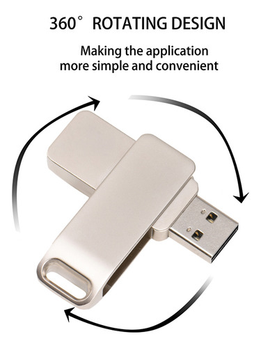 Unidad Flash Usb Giratoria 32 Gb Memory Stick Pen Drive