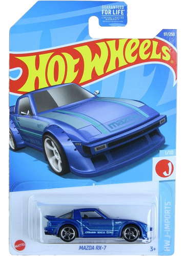 Hotwheels Carro Mazda Rx-7 + Obsequio 