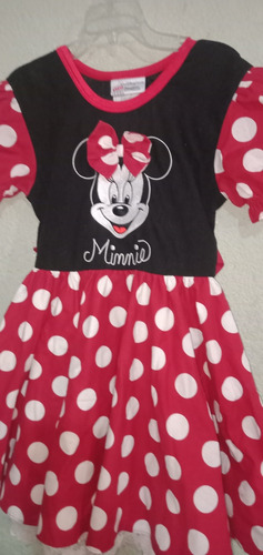 Disfraz Vestido De Minnie Mouse De Disney Word Talla S Usado (Usado)