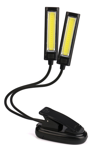 Luces Nocturnas W, Flexibles, Con Clip Usb, 2 Luces Led Cob