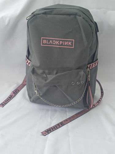 Mochila Espalda Black Pink. Mikasa.