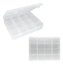 Comprar Cajas Plasticas Organizadora Con 16 Divisiones Grande Bijou