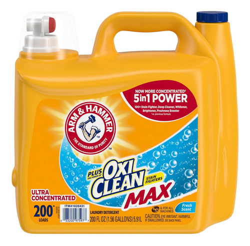 Detergente Líquido Con Oxiclean Arm & Hammer