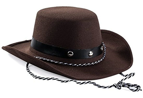 Sombrero De Vaquero Color Marrón De 11 In. Playscene