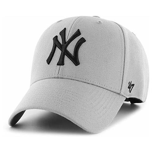 Gorra Mvp Gris/negra New York Yankees De 47 Brand