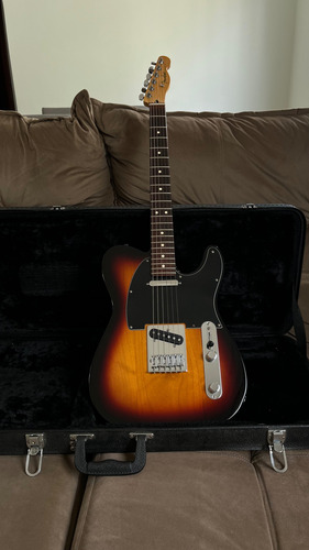 Fender Player Telcaster Case. 6,4kpix Gibson Ibanez Epiphone Destro Marrom Wood (Usado)