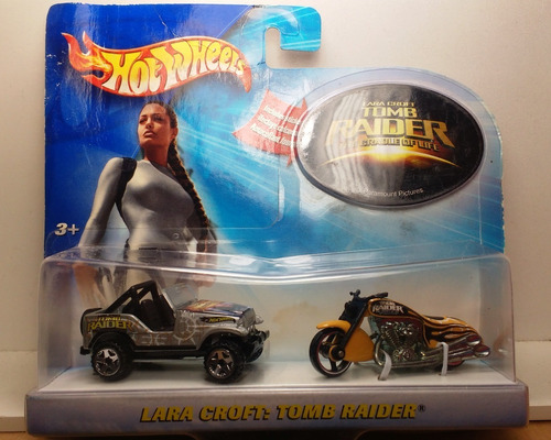 Priviet Suv Jeep Lara Croft Tomb Raider Pack Hot Wheels Hw