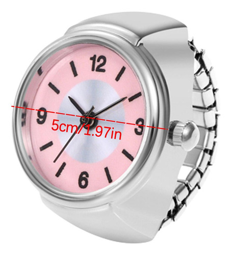 Anillos De Reloj Para Mujer Relojes De Dedo De Cuarzo Con Si