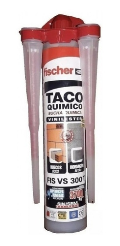 Fischer Anclaje Químico Fis Vs 300 T