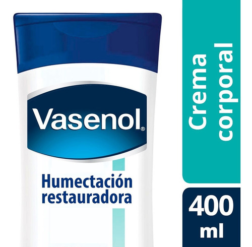 Crema Vasenol Recuperación Intensiva Sin Fragancía  400 Ml