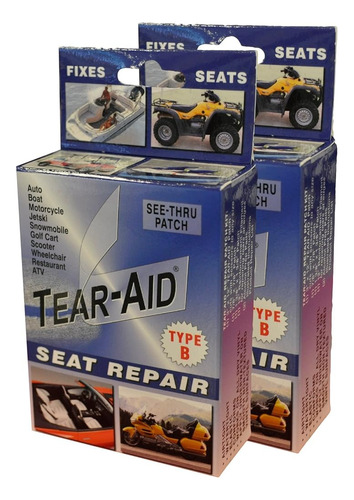 Kit De Reparación De Asiento De Vinilo Tear-aid, Parche Tran