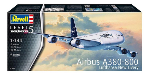 Airbus A380-800 Lufthansa New Livery Esc 1/144 Revell 3872