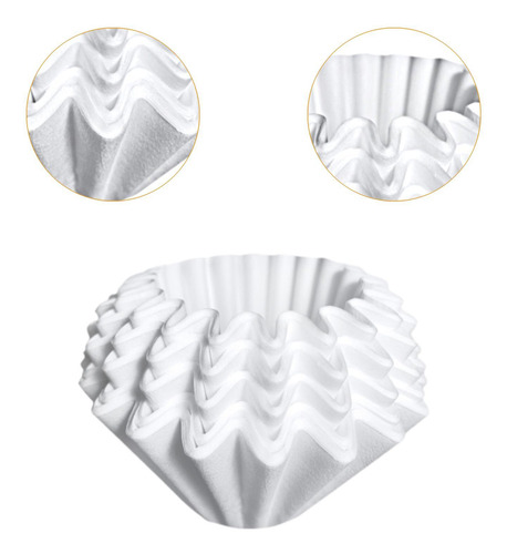 50 Filtros De Café, Filtros De Papel Desechables,