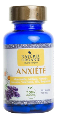 Suplemento Natural Ansiedad Estres Naturel Organic Anxiété