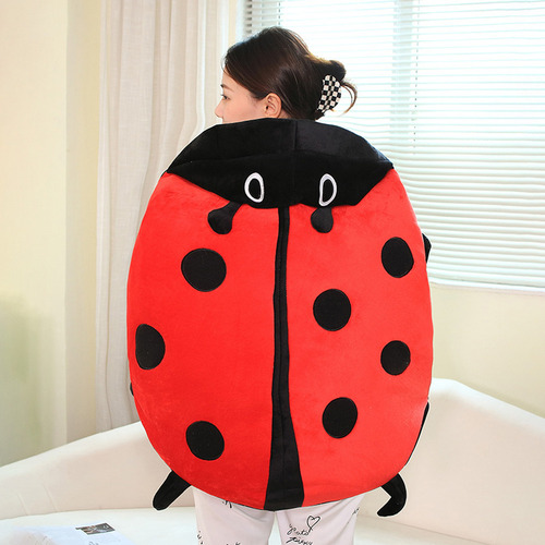 Almohada Portátil Que Libera El Estrés Para Ladybug Cute