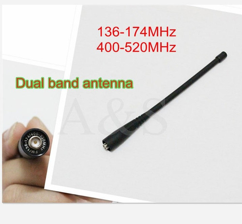 Antena Para Radios Portatil Dual Band