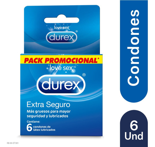 Oferta Durex Extra Seguro X 6und