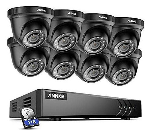 Annke Security Dvr System 8 Canales 5mp Lite H.265 + Dvr