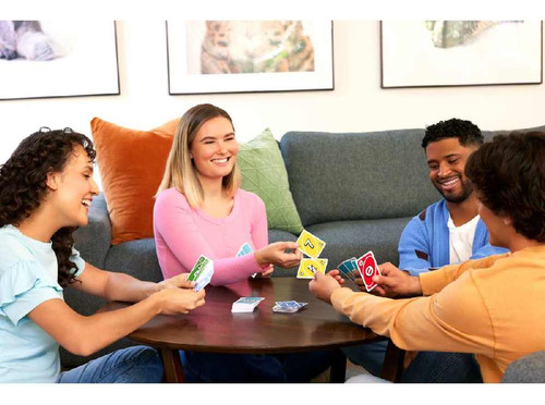 Juego De Cartas Uno Teams +7 Mattel