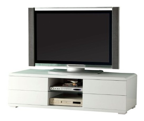 Muebles De America Clarks 59inch Consola De Tv Otro Blanco