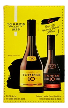 Brandy Torres 10 700ml + Torres 10 Smoked Barrel 350ml