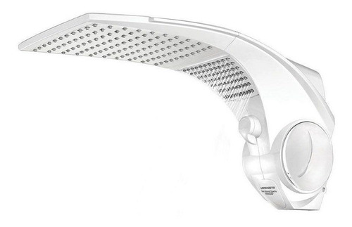 Imagem 2 de 2 de Chuveiro elétrico de parede Lorenzetti Duo Shower Quadra Multitemperaturas branco 6800W 220V