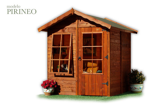 Bodega De Jardín Bdm Ebro - Madera 7,68 Mtrs.2