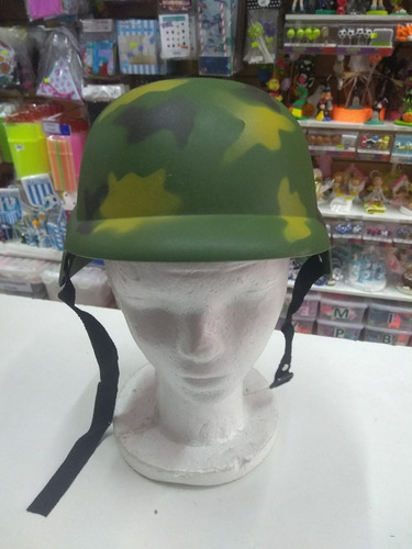 Casco Soldado Militar Camuflado Plastico Duro