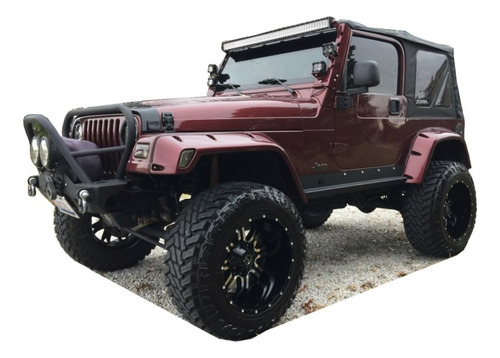 Kit Cantoneras Jeep Tj Wrangler 96-2006 Bushwacker Tornillos