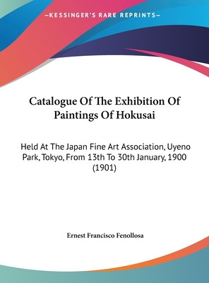Libro Catalogue Of The Exhibition Of Paintings Of Hokusai...