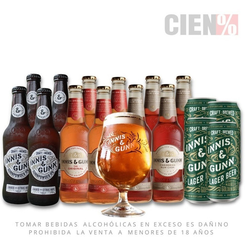 16 Pack Clásico Cerveza Innis