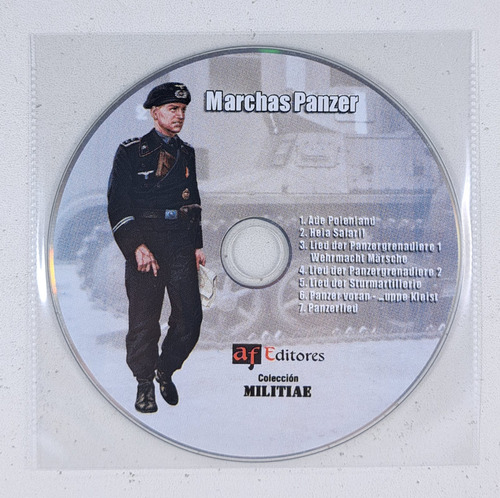 Panzer 1 Armas De Guerra - Militiae N°2 - Libro Nuevo Con Cd