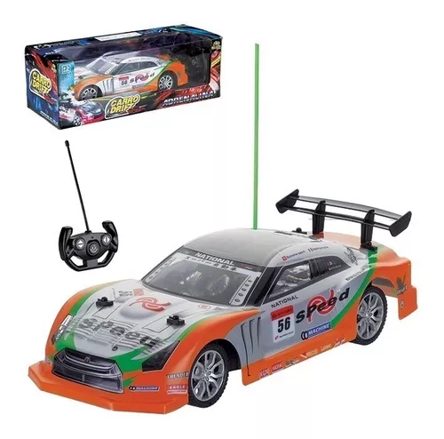 Carrinho Controle Remoto Stock Drift 27mhz 5 Funções(24cm)