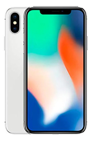Apple Iphone X 256gb Blanco Plata Excelente Grado A Blanco (Reacondicionado)