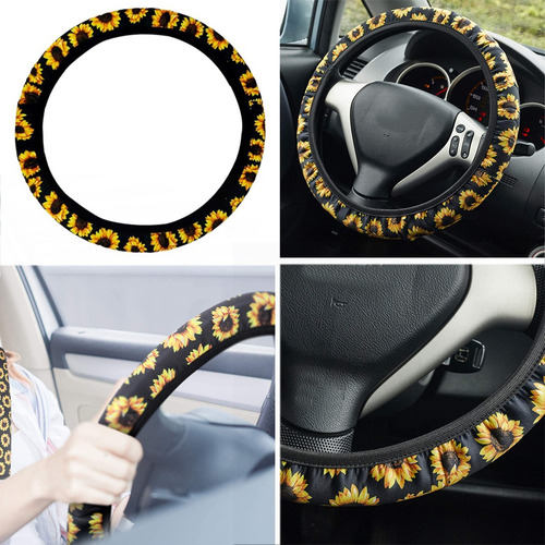 Imagen 2 de 7 de Juego De 5 Accesorios De Coche Girasoles, Incluye Girasol