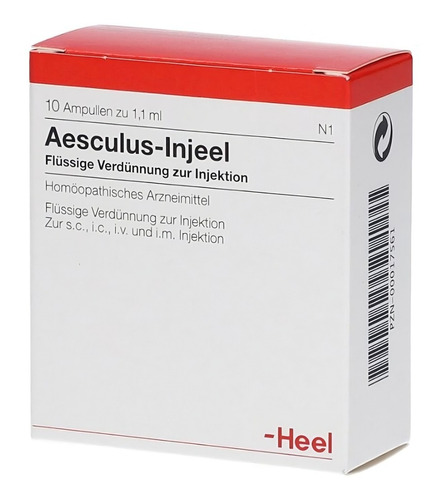 Aesculus Injeel 1.1 Ml Caja 5 Amp Heel