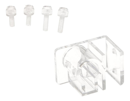 1 Unids Acrílico Acuario Tank Hose Holder Clip Tubería De