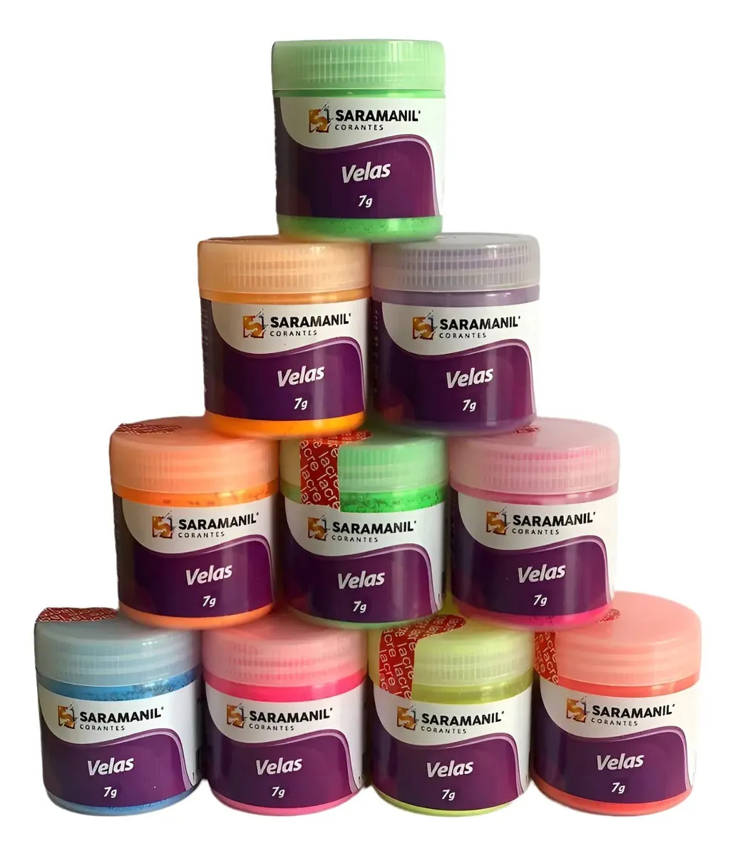 Corante Em Pó Para Velas 7g A Cor Cor Magenta fluorescente
